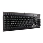 Corsair Raptor K40 Gaming Keyboard, Customisable Colour Back-Lighting, 6 Dedicated Macro Keys, Black Corsair Raptor K40 Gaming Keyboard, Customisable Colour Back-Lighting, 6 Dedicated Macro Keys, Black