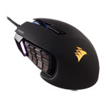 Corsair SCIMITAR RGB Black Optical MMO Gaming Mouse with 12 Programmable Mechanical Buttons