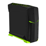 Silverstone Raven Mid Tower Computer Chassis with Window, 90 Degree Motherboard Mount, USB 3.0, 3x120mm Fan, Black/Green Silverstone Raven Mid Tower Computer Chassis with Window, 90 Degree Motherboard Mount, USB 3.0, 3x120mm Fan, Black/Green
