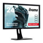24" iiyama Red Eagle, AMD Freesync, Full HD 1920x1080, TN Panel, 1ms Response, 2x 3W Speakers, DP/2x HDMI/DVI-D, Black 24" iiyama Red Eagle, AMD Freesync, Full HD 1920x1080, TN Panel, 1ms Response, 2x 3W Speakers, DP/2x HDMI/DVI-D, Black