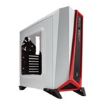 Corsair Carbide Series SPEC-ALPHA Mid-Tower Windowed Gaming Case, White/Red Corsair Carbide Series SPEC-ALPHA Mid-Tower Windowed Gaming Case, White/Red