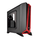 Corsair Carbide Series SPEC-ALPHA Mid-Tower Windowed Gaming Case, Black/Red Corsair Carbide Series SPEC-ALPHA Mid-Tower Windowed Gaming Case, Black/Red