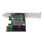 StarTech.com PCIe 4 Port SATA III RAID Controller Card