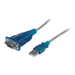 USB to RS232 DB9 Serial Adapter Cable, 30cm, M/M from StarTech.com