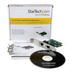2 Port PCIe Gigabit Network Card from StarTech.com