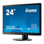 24.1" iiyama ProLite XB2485WSU-B3 Monitor, PLS Panel, 1920x1200, 16:10, 4ms, 1000:1/5M:1, 250cd/m², Speakers, DP/DVI/VGA 24.1" iiyama ProLite XB2485WSU-B3 Monitor, PLS Panel, 1920x1200, 16:10, 4ms, 1000:1/5M:1, 250cd/m², Speakers, DP/DVI/VGA