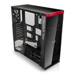In Win 805C Mid Tower Computer Chassis, Black/Red, ATX/Micro ATX/Mini ITX, with Glass Panels, USB 3.1 C, Red LED Logo In Win 805C Mid Tower Computer Chassis, Black/Red, ATX/Micro ATX/Mini ITX, with Glass Panels, USB 3.1 C, Red LED Logo