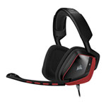Corsair Gaming VOID Surround, Red, Hybrid 3.5mm Stereo Gaming Headset with Dolby 7.1 USB Adapter Corsair Gaming VOID Surround, Red, Hybrid 3.5mm Stereo Gaming Headset with Dolby 7.1 USB Adapter