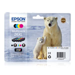 Epson 26XL 4-Colour Multipack Ink, For Epson XP-510/520, 600/605/610/620/625, 700/710/720, 800/820 Epson 26XL 4-Colour Multipack Ink, For Epson XP-510/520, 600/605/610/620/625, 700/710/720, 800/820