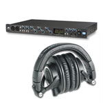 Focusrite Saffire PRO 40 + Audio-Technica ATH-M50X Pro Headphones