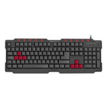 Speedlink Ferus Full-Size Gaming Keyboard, 10 Hot keys, Swappable Keys, UK Layout, Black Speedlink Ferus Full-Size Gaming Keyboard, 10 Hot keys, Swappable Keys, UK Layout, Black