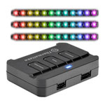 Thermaltake LUMI Multi Colour RGB Magnetic LED Strip Control Pack, 256 colours, 3 brightness levels, Neodymium magnets Thermaltake LUMI Multi Colour RGB Magnetic LED Strip Control Pack, 256 colours, 3 brightness levels, Neodymium magnets