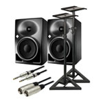 Neumann KH120 A Monitor Speakers + AH Adjustable Stands + Leads