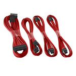 CableMod Power Supply Basic Cable Kit, For Corsair C-Series AXi, HXi & RM Series PSUs, Red CableMod Power Supply Basic Cable Kit, For Corsair C-Series AXi, HXi & RM Series PSUs, Red