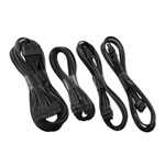 CableMod Power Supply Basic Cable Kit, For Corsair C-Series RMi & RMx Series PSUs, Black CableMod Power Supply Basic Cable Kit, For Corsair C-Series RMi & RMx Series PSUs, Black