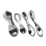 CableMod Power Supply Basic Cable Kit, For Corsair C-Series RMi & RMx Series PSUs, White CableMod Power Supply Basic Cable Kit, For Corsair C-Series RMi & RMx Series PSUs, White