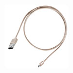 2 in 1 Micro-USB combo USB-A to Micro-B cable from Silverstone SST-CPU02G