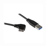 0.5m USB 3.0 A to Micro B Right Angle Slim Cable from StarTech.com