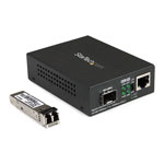 Fiber Optic to Gigabit Ethernet Converter from StarTech.com