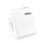 1 Port Veho Mains USB Charger Smartphones/Tablets etc  White