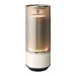 Yamaha LSX-70 Relit, Champagne Gold, Bluetooth Wireless MFi Speaker with 360 Degree Sound, LED Lamp, 3.5mm Jack Yamaha LSX-70 Relit, Champagne Gold, Bluetooth Wireless MFi Speaker with 360 Degree Sound, LED Lamp, 3.5mm Jack