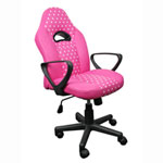 Neo Athene Kids Pink Gaming/Racing Chair, 5 Point with Castors, Height Adjustable, Reclinable Back Neo Athene Kids Pink Gaming/Racing Chair, 5 Point with Castors, Height Adjustable, Reclinable Back