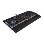 Corsair Gaming STRAFE RGB Keyboard, Back-Lit Keys, Cherry MX Blue Mechanical, Full Size, Wired, USB 2.0 + Passthrough Corsair Gaming STRAFE RGB Keyboard, Back-Lit Keys, Cherry MX Blue Mechanical, Full Size, Wired, USB 2.0 + Passthrough