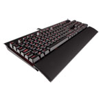Corsair K70 Rapidfire, Cherry MX Speed switches, Red Backlit keys, Wired, Anti-Ghosting, USB 2.0, Black/Red Corsair K70 Rapidfire, Cherry MX Speed switches, Red Backlit keys, Wired, Anti-Ghosting, USB 2.0, Black/Red