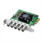 Decklink Duo 2  PCIe capture and playback card with 4 channels for SD from Blackmagic Design