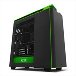 NZXT H440 Mid Tower Computer Chassis, With Window, Mini ITX/mATX/ATX, USB 3.0, 4x 120mm Fans, w/o PSU, Black/Green NZXT H440 Mid Tower Computer Chassis, With Window, Mini ITX/mATX/ATX, USB 3.0, 4x 120mm Fans, w/o PSU, Black/Green