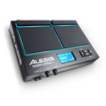 Alesis SamplePad 4, 4 Pad Percussion and sound sample triggering, Accepts SD/SDHC cards up to 32GB, Blue Lighting Alesis SamplePad 4, 4 Pad Percussion and sound sample triggering, Accepts SD/SDHC cards up to 32GB, Blue Lighting