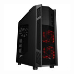 Aerocool X-Predator II Black Full Tower Computer Chassis, With Window, 5x 140mm Fans, USB 3.0, Black Aerocool X-Predator II Black Full Tower Computer Chassis, With Window, 5x 140mm Fans, USB 3.0, Black