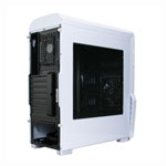 CIT G Force White/Blue PC Gaming Case with Window