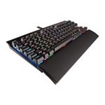 Corsair Gaming K65 Compact Lux, RGB (16.8M Colours) Back-Lit Keys, Cherry MX Red Mechanical, Compact, Wired, USB, 1m Corsair Gaming K65 Compact Lux, RGB (16.8M Colours) Back-Lit Keys, Cherry MX Red Mechanical, Compact, Wired, USB, 1m