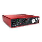 Focusrite Scarlett 6i6 Gen2, USB 2.0 Interface, 192 kHz, 24 Bit, 2 Mic Pre's , 4 / 4 Analogue I/O, MIDI I/O Focusrite Scarlett 6i6 Gen2, USB 2.0 Interface, 192 kHz, 24 Bit, 2 Mic Pre's , 4 / 4 Analogue I/O, MIDI I/O