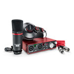 Focusrite Scarlett 2i2 Studio Gen 2, Complete Home Studio, CM25 MkII Condenser Mic, HP60 MkII Closed-Back Headphones Focusrite Scarlett 2i2 Studio Gen 2, Complete Home Studio, CM25 MkII Condenser Mic, HP60 MkII Closed-Back Headphones