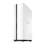 1 Bay Qnap Slim Compact NAS with ARM 174 v7 1.1 GHz Dual-core, 1GB DDR3, 1x USB 2.0, 1x USB 3.0, 1x GBe, White 1 Bay Qnap Slim Compact NAS with ARM 174 v7 1.1 GHz Dual-core, 1GB DDR3, 1x USB 2.0, 1x USB 3.0, 1x GBe, White