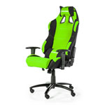 AKRacing Prime Green/Black Gaming Chair, Fabric, Height/Backrest Adjustable, Metal Frame, Gaslift to 150kg, With Pillows AKRacing Prime Green/Black Gaming Chair, Fabric, Height/Backrest Adjustable, Metal Frame, Gaslift to 150kg, With Pillows