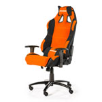 AKRacing Prime Orange/Black Gaming Chair, Fabric, Height/Back Adjustable, Metal Frame, Gaslift to 150kg, With Pillows AKRacing Prime Orange/Black Gaming Chair, Fabric, Height/Back Adjustable, Metal Frame, Gaslift to 150kg, With Pillows