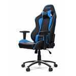 AKRacing Nitro Blue/Black Gaming Chair, Height/Backrest Adjustable, Metal Frame, Gaslift Upto 150kg, With Pillows AKRacing Nitro Blue/Black Gaming Chair, Height/Backrest Adjustable, Metal Frame, Gaslift Upto 150kg, With Pillows