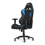 AKRacing Octane Black/Blue Gaming Chair, PU Leather, Height/Back Adjustable, Metal Frame, Gaslift to 150kg, Inc Pillows AKRacing Octane Black/Blue Gaming Chair, PU Leather, Height/Back Adjustable, Metal Frame, Gaslift to 150kg, Inc Pillows