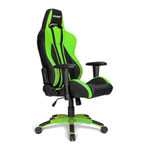 AKRacing Premium Plus Green/Black Gaming Chair, PU Leather, Height/Backrest Adjustable, Metal Frame, Gaslift Upto 150kg AKRacing Premium Plus Green/Black Gaming Chair, PU Leather, Height/Backrest Adjustable, Metal Frame, Gaslift Upto 150kg