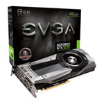 EVGA GeForce GTX 1070 Founders Edition 8GB GDDR5 VR Ready Graphics Card, 1920 Core, 1506MHz GPU, 1683MHz Boost EVGA GeForce GTX 1070 Founders Edition 8GB GDDR5 VR Ready Graphics Card, 1920 Core, 1506MHz GPU, 1683MHz Boost