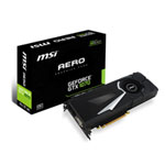 MSI GeForce GTX 1070 Aero OC 8GB GDDR5 VR Ready Graphics Card, 1920 Core, 1531MHz GPU, 1721MHz Boost MSI GeForce GTX 1070 Aero OC 8GB GDDR5 VR Ready Graphics Card, 1920 Core, 1531MHz GPU, 1721MHz Boost