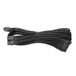 Corsair Braided Sleeve 24-pin ATX Cable for RMX & RMI PSU's, Type 4 Gen 2, OEM Pack, Black Corsair Braided Sleeve 24-pin ATX Cable for RMX & RMI PSU's, Type 4 Gen 2, OEM Pack, Black