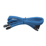 Corsair Braided Sleeve 24-pin ATX Cable for RMX & RMI PSU's, Type 4 Gen 2, OEM Pack, Blue Corsair Braided Sleeve 24-pin ATX Cable for RMX & RMI PSU's, Type 4 Gen 2, OEM Pack, Blue