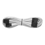 Corsair Braided Sleeve 24-pin ATX Cable for RMX & RMI PSU's, Type 4 Gen 2, OEM Pack, White Corsair Braided Sleeve 24-pin ATX Cable for RMX & RMI PSU's, Type 4 Gen 2, OEM Pack, White