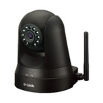 D-Link mydlink Home Monitor 360, WiFi/LAN, 8m IR illumination distance, 4X digital zoom, Built-in Mic, Black D-Link mydlink Home Monitor 360, WiFi/LAN, 8m IR illumination distance, 4X digital zoom, Built-in Mic, Black