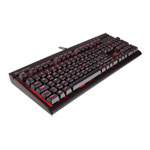 Corsair Gaming STRAFE MX Silent, Red Back-Lit Keys, Cherry MX Silent Switches, Wired, Anti-Ghosting, USB Pass Through Corsair Gaming STRAFE MX Silent, Red Back-Lit Keys, Cherry MX Silent Switches, Wired, Anti-Ghosting, USB Pass Through