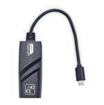 Xclio USB Type-C Male To Gigabit Ethernet Adaptor Black